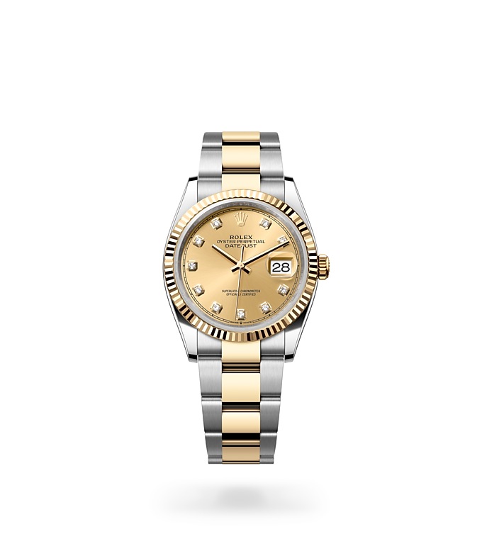 Rolex outlet zilver goud