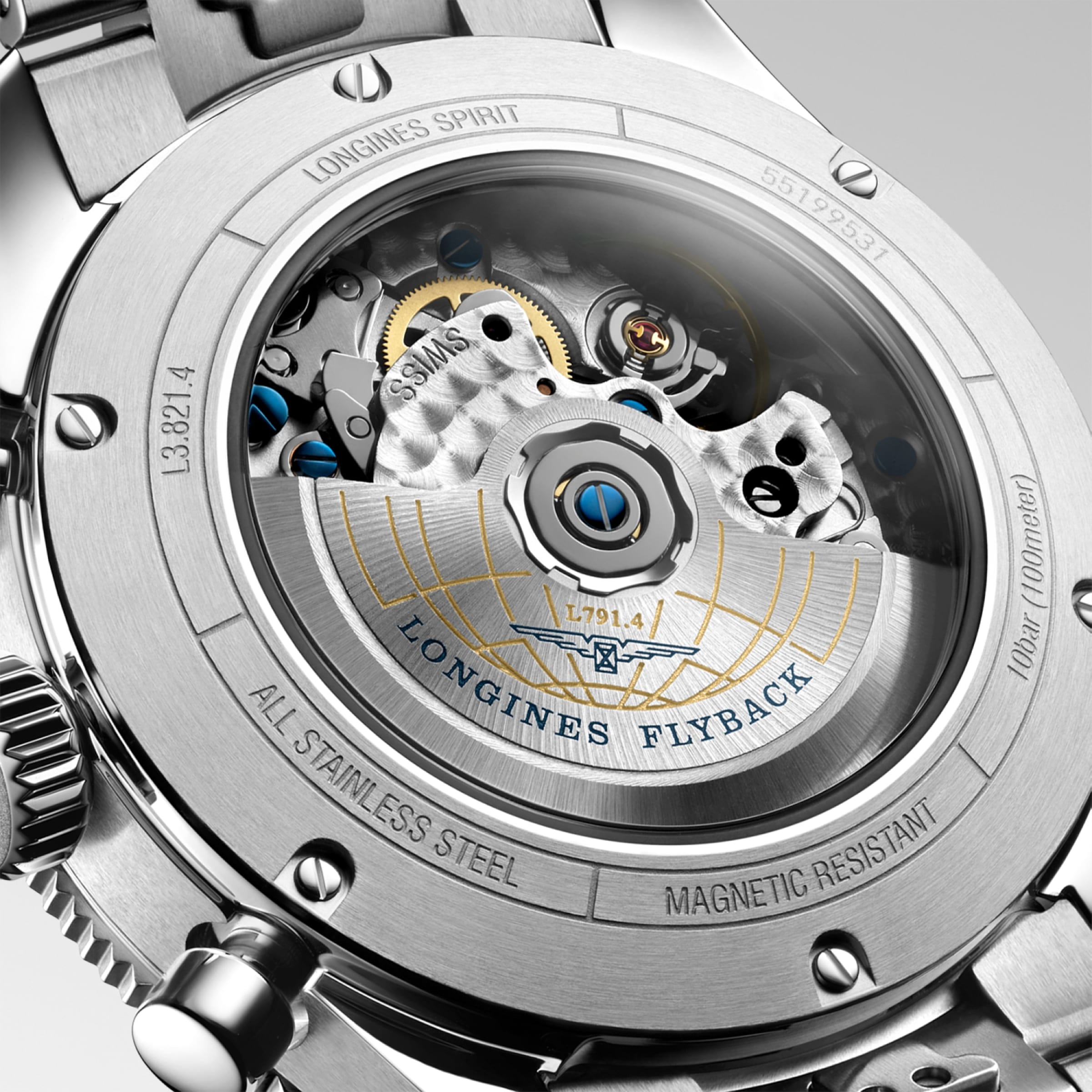 Longines Spirit Flyback Chronograph 42mm - L3.821.4.93.6 Longines Spirit Flyback Chronograph 42mm - L3.821.4.93.6