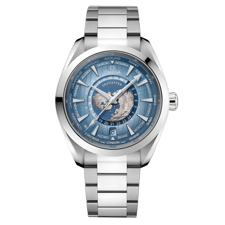 Omega Seamaster Aqua Terra 150M GMT Worldtimer 43mm
