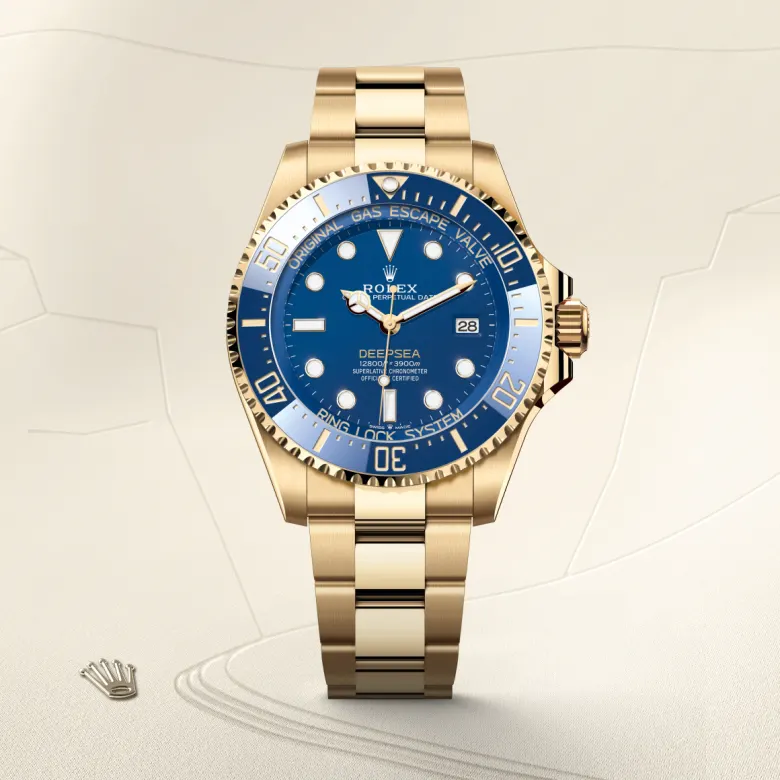 Rolex Rolex Deepsea in 18 kt geelgoud, M136668LB-0001