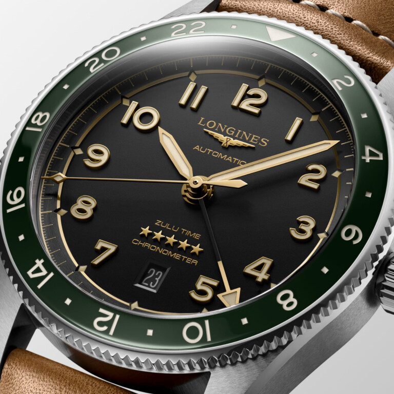 Longines Spirit Zulu Time GMT 42mm - L3.812.4.63.2